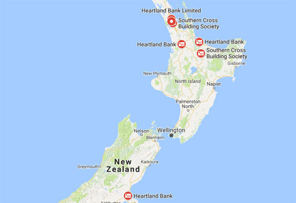 Heartland Bank NZ Branches